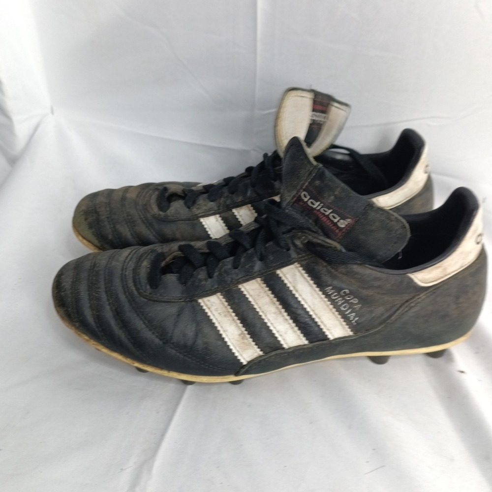 Adidas Copa Mundial Soccer Cleats Black White Leather US 9 ART 015508 s16